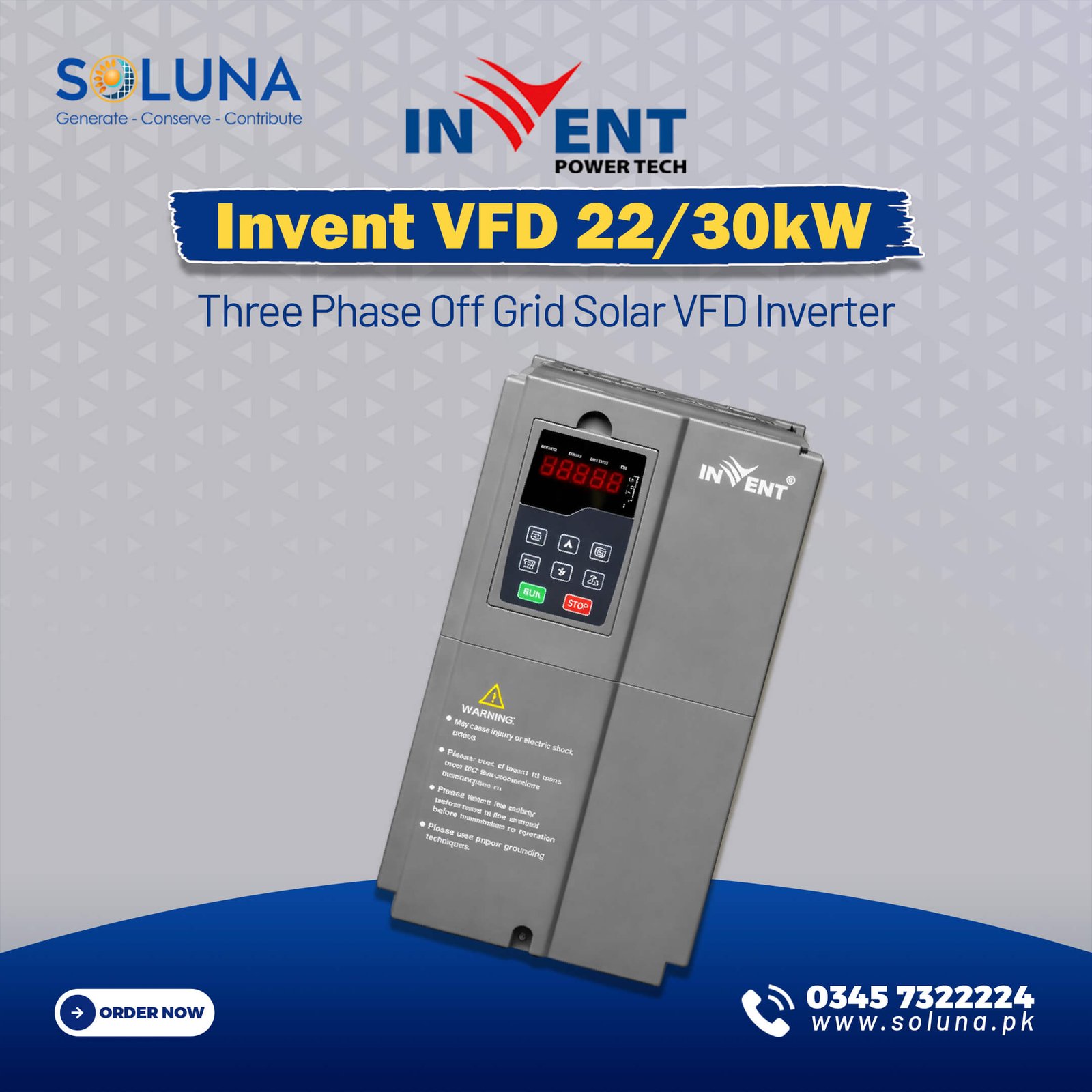 Invent VFD 22-30kW