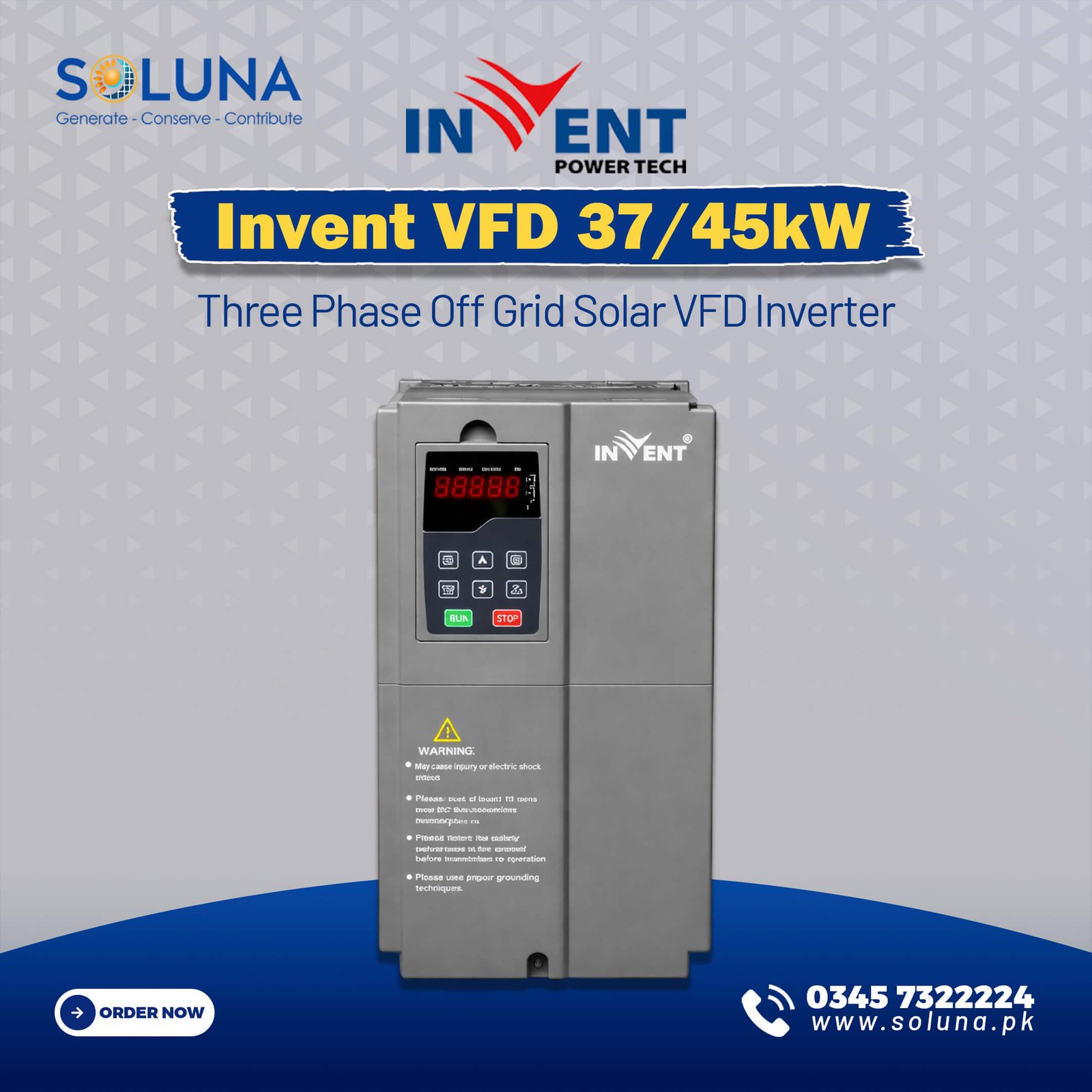 Invent VFD 37-45kW