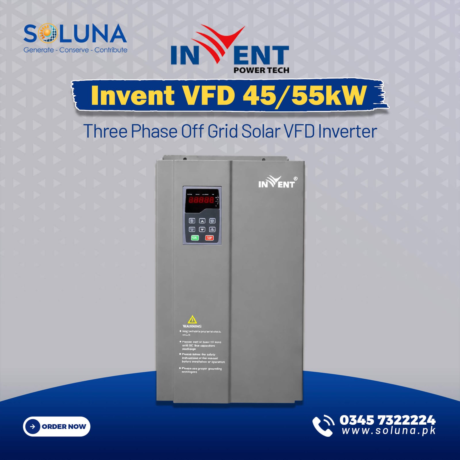 Invent VFD 45-55kW