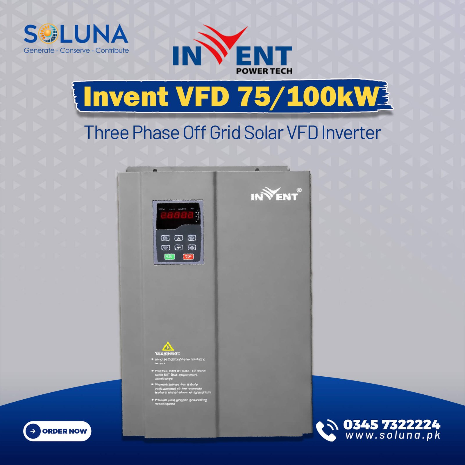 Invent VFD 75-100kW