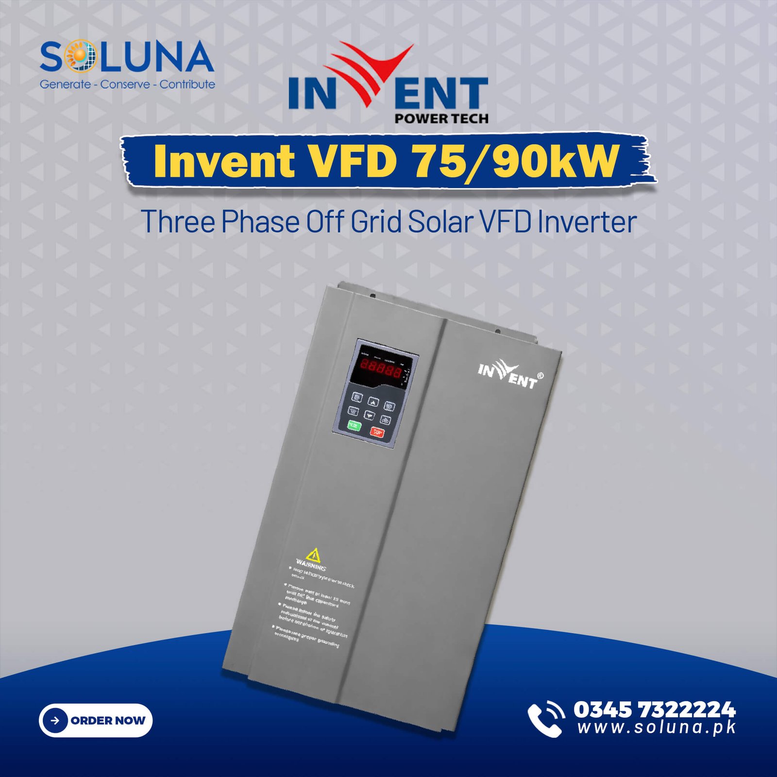 Invent VFD 75-90kW