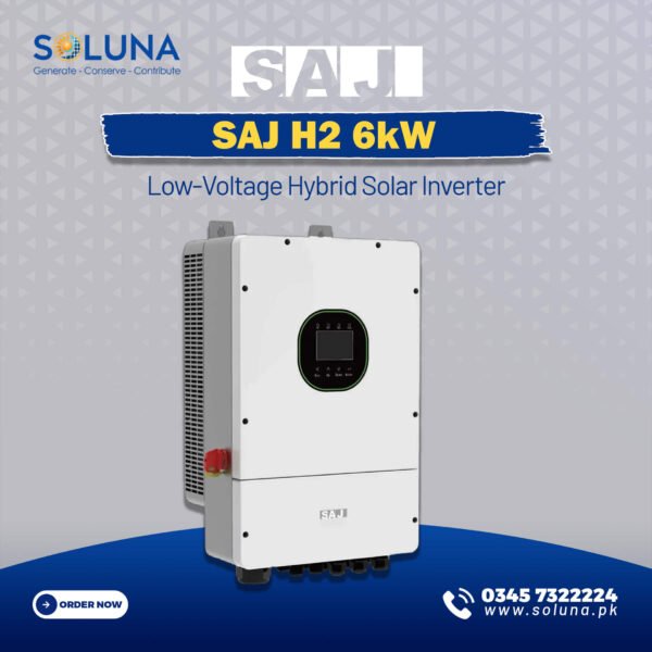 SAJ H2 6kW Low-Voltage Hybrid Solar Inverter