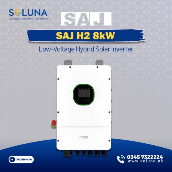SAJ H2 8kW Low-Voltage Hybrid Solar Inverter