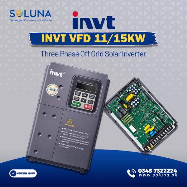 INVT VFD 11-15 kW Three Phase Off Grid Solar Inverter