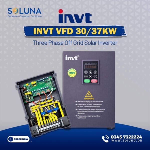 INVT VFD 30-37 kW Three Phase Off Grid Solar Inverter