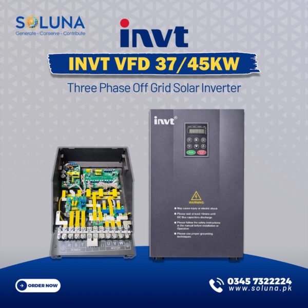 INVT VFD 37-45 kW Three Phase Off Grid Solar Inverter