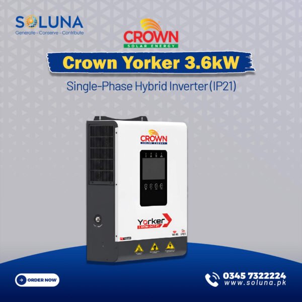 Crown Yorker 3.6kW Inverter