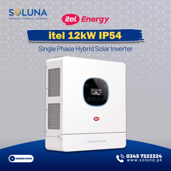 itel 12kW IP54 Single Phase Hybrid Solar Inverter
