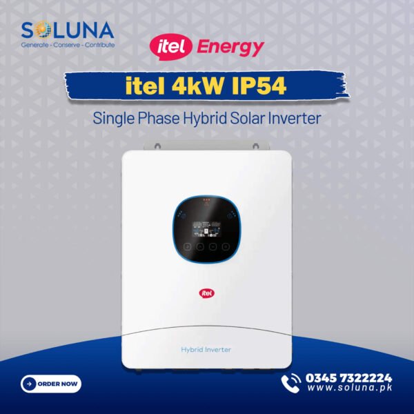 itel 4kW IP54 Single Phase Hybrid Solar Inverter